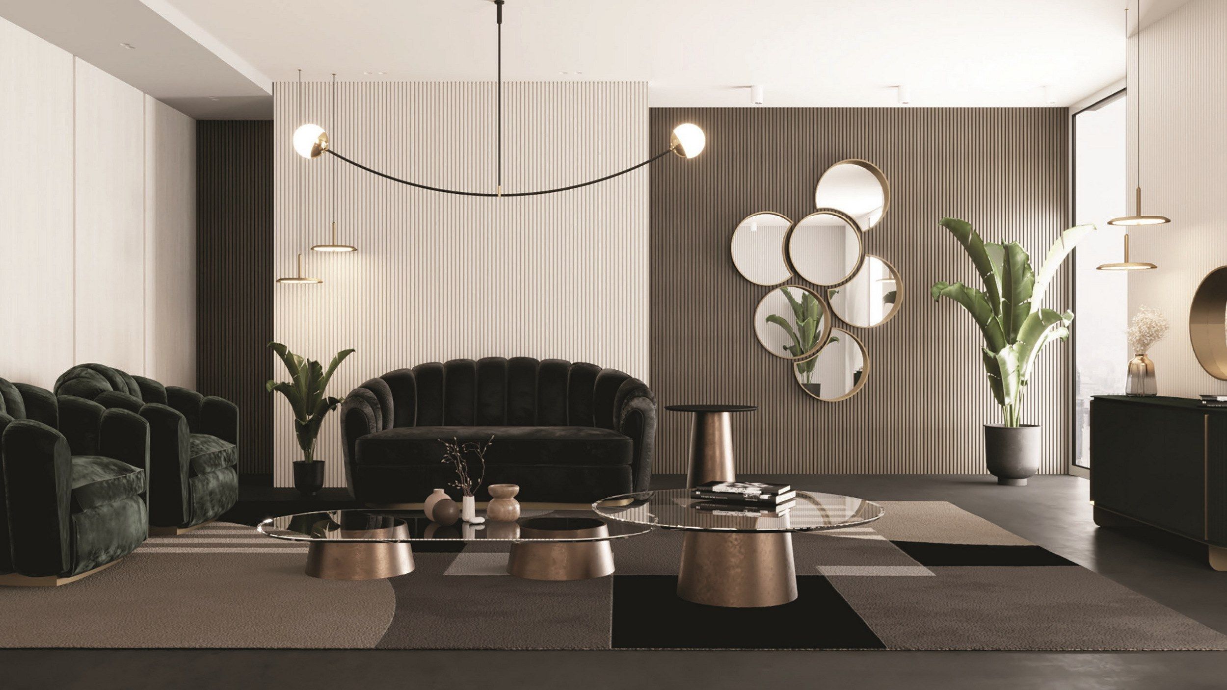 Высокий деревянный журнальный столик CASA +39 ENCORE Italia ARCH-00087944 - Вид №1