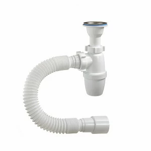 Сифон 1 1/4 40 с гибкой трубой А-32019 (О) А-32019