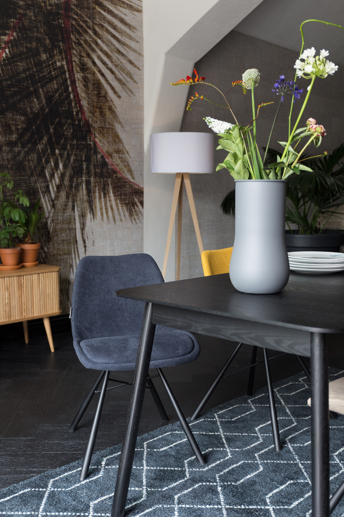 Стул Brent горчичный Zuiver 1100319 - Вид №3