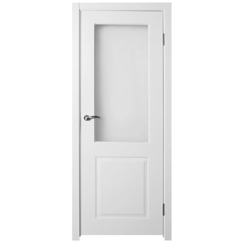 Дверь межкомнатная остеклённая Австралия 80x200 см цвет белый 81953993 STLM-2169311 BELWOODDOORS 