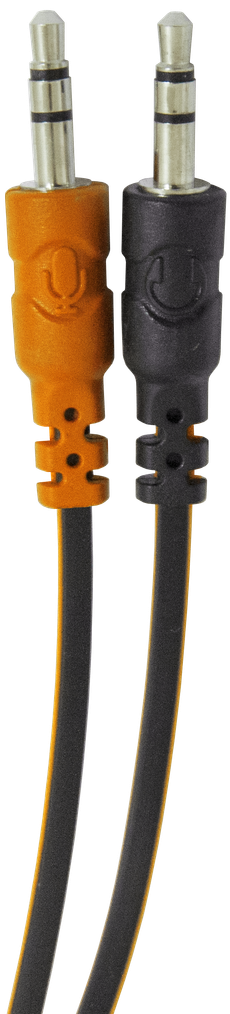 64099 игровая гарнитура warhead g-120 черный + оранжевый, кабель 2 м Defender Santreyd  - Вид №5