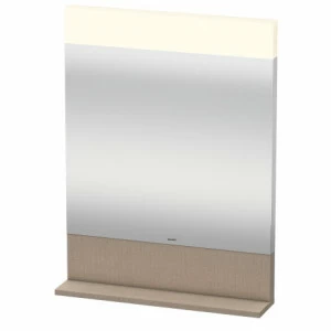 VE751107575 Vero Зеркало с полочкой внизу Лен, декор