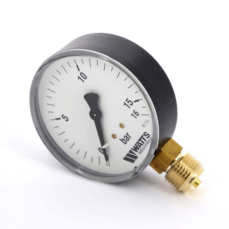 Манометр радиальный F+R200 1/2" 100 мм WATTS Ind 16 бар 10008079 - Вид №1