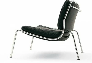 Living Divani Мягкое кожаное кресло Frog