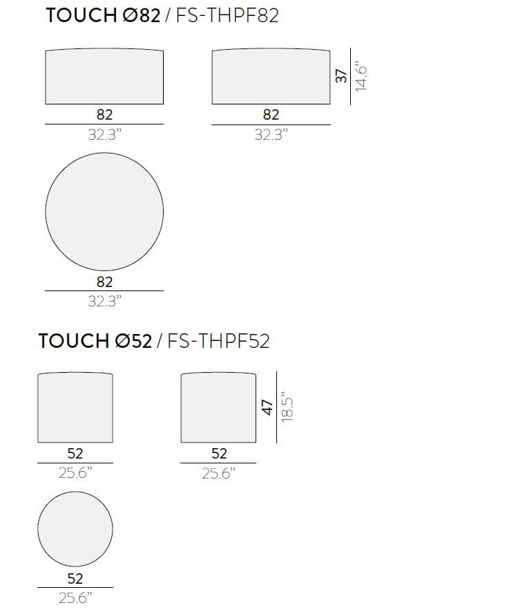 Ткань круглый сад пуфик MANUTTI ARCH-00059431 - Вид №11