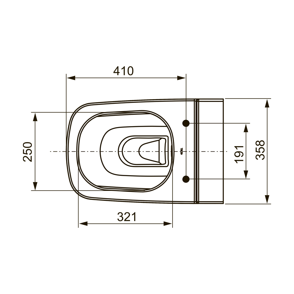 9700204 Унитаз-биде Tece  - Вид №2
