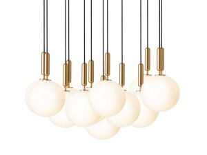 Стеклянный светодиодный подвесной светильник