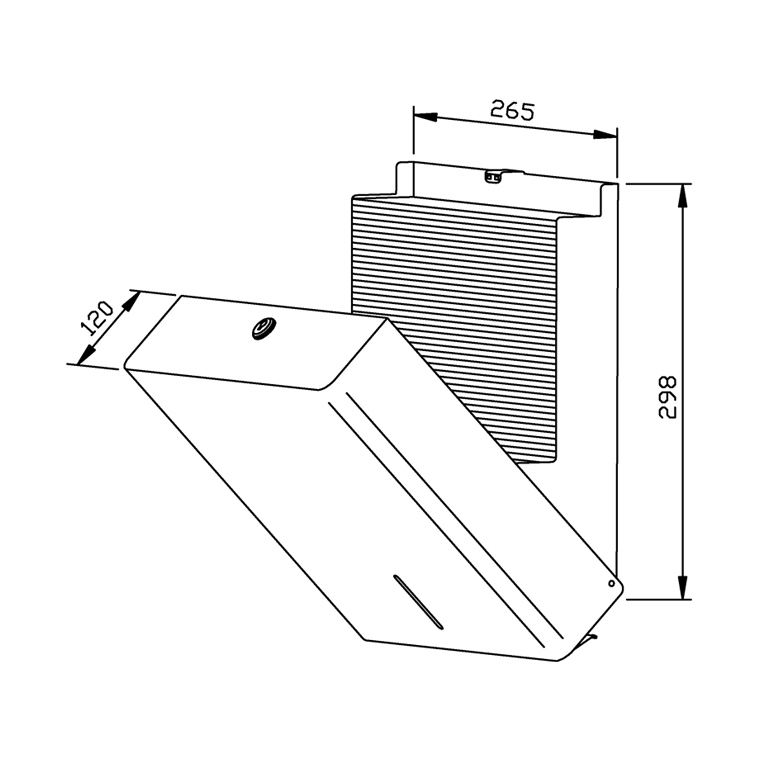 727540 Диспенсер для бумажных полотенец PP113 WAGNER_EWAR Wagner Ewar  - Вид №1