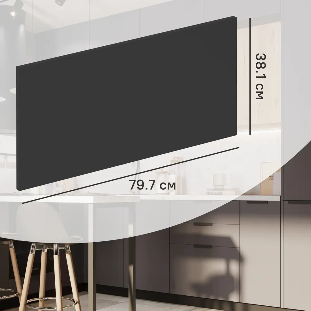 Фасад кухонного шкафа София 79.7x38.1 см KONSENSA ЛДСП цвет серый 89406545 STLM-2085662 София Грей