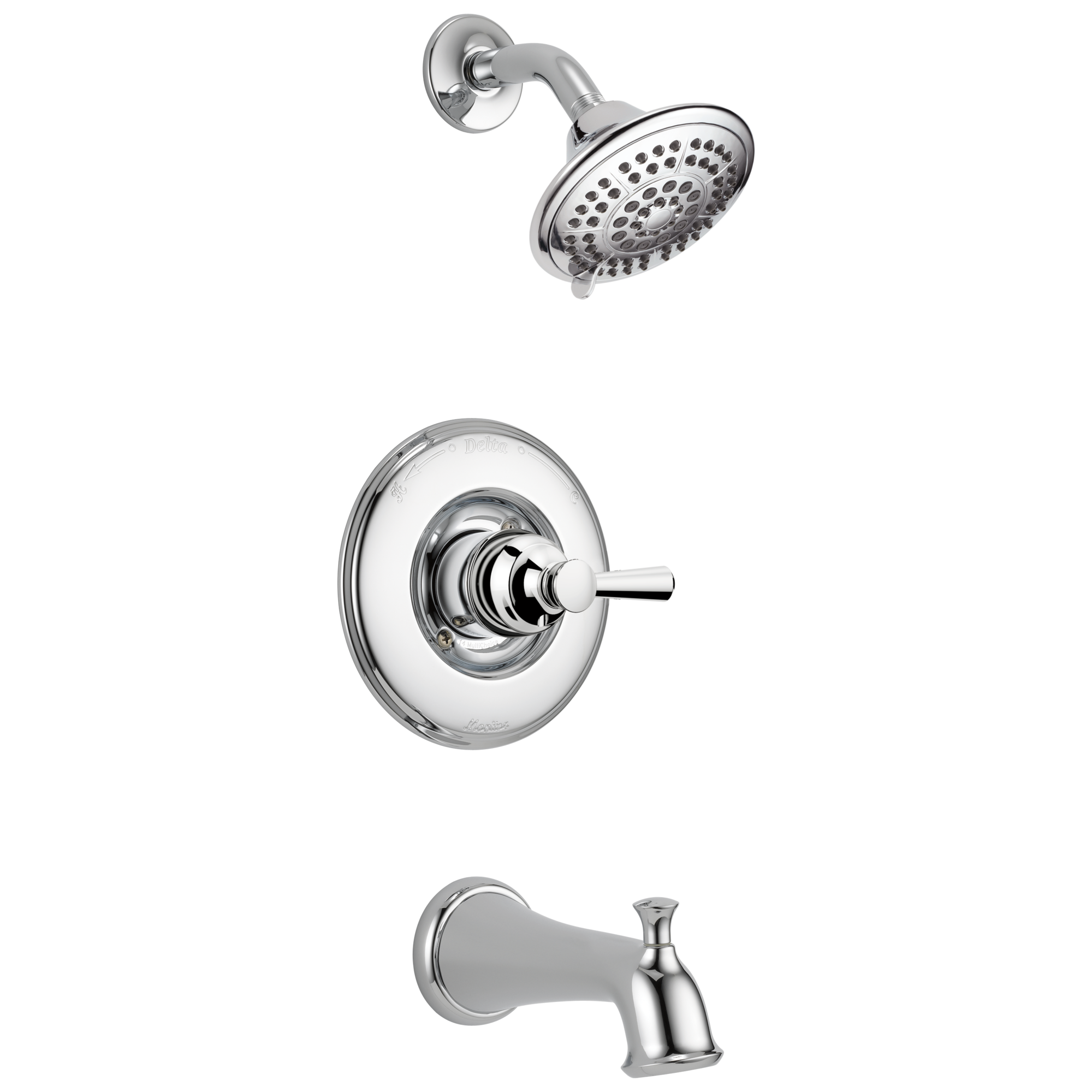 Традиционная ванна и облицовка для душа Monitor® серии 14 Delta Faucet T14493