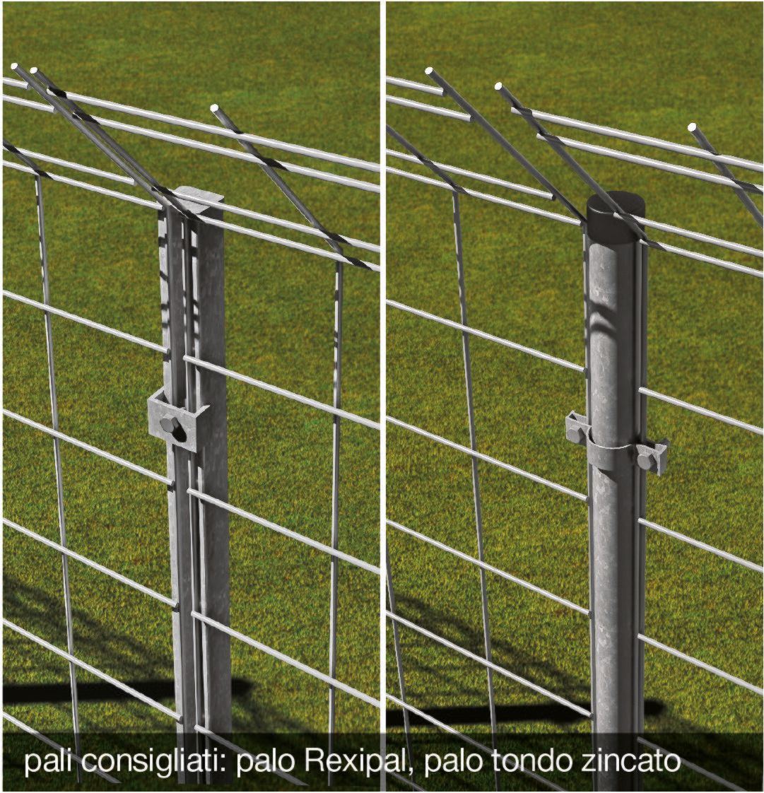 Оцинкованный стальной забор Gruppo CAVATORTA D-Fence System ARCH-00045134 - Вид №6