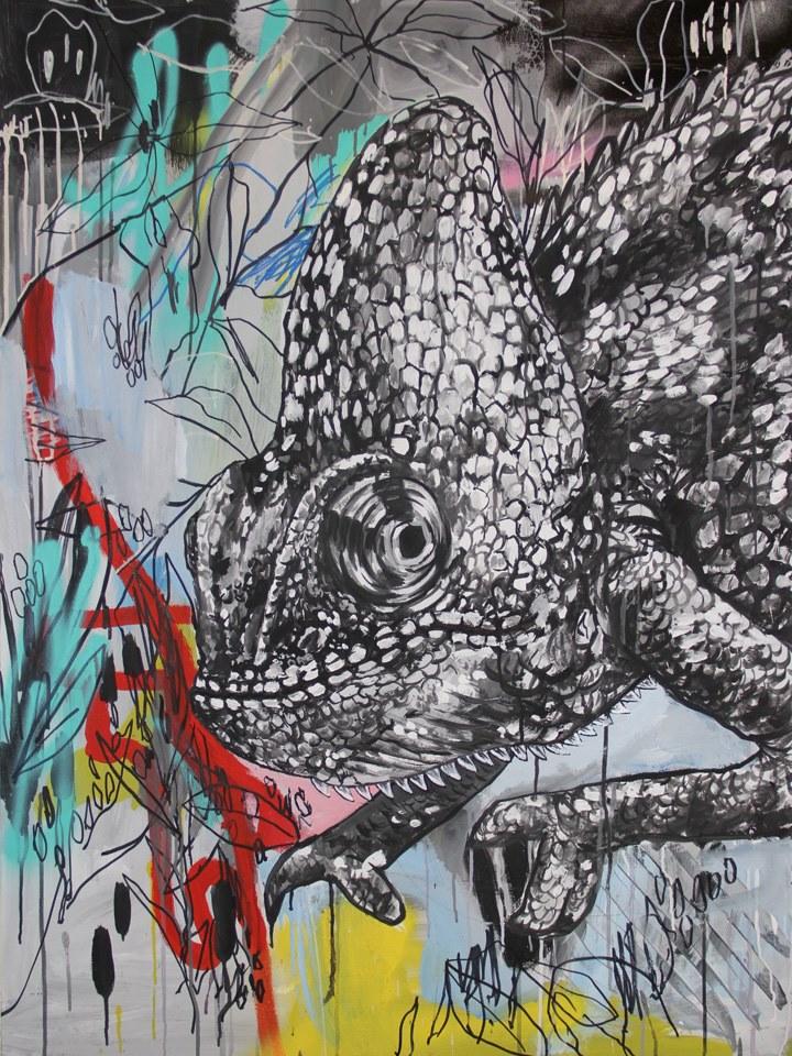 MOMENTI Авторский художественный принт Crazy home paintings Re-011 - Вид №1