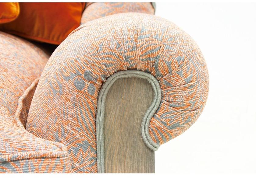 CREARTE COLLECTIONS Кресло Bergere из ткани с подлокотниками Dorian essence 20 - Вид №6