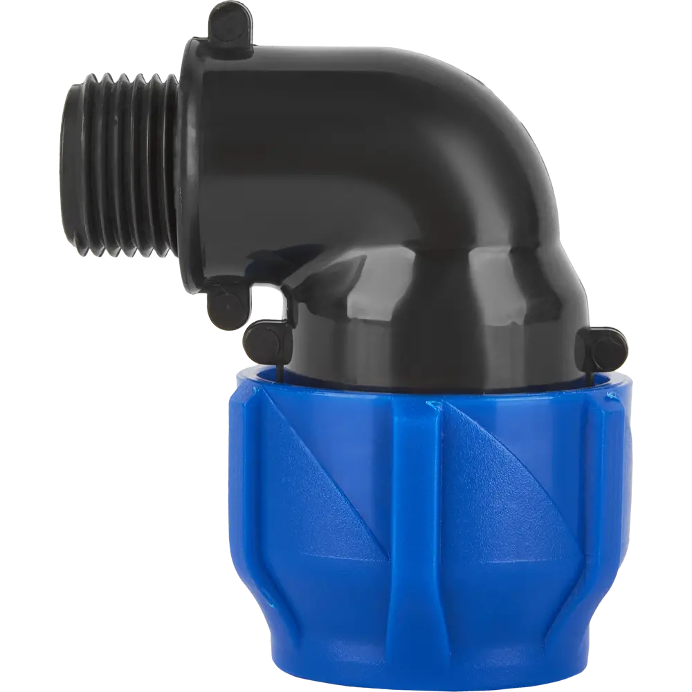 Отвод комбинированный 90° ПНД Valfex 1/2"x25 мм НР 83742584 STLM-2122420  - Вид №1