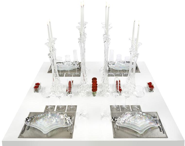 VGnewtrend Набор стеклянных тарелок sun-id-1462035 - Вид №4