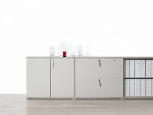 Citterio Низкий офисный шкаф с замком