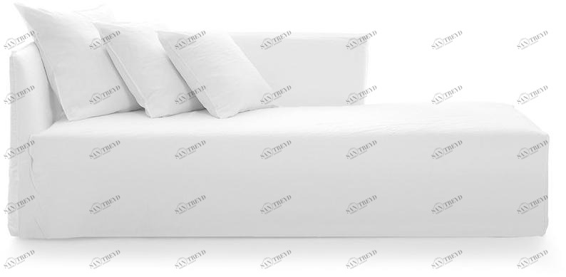 Gervasoni Дормез со съемным чехлом из ткани Ghost sun-id-1475460