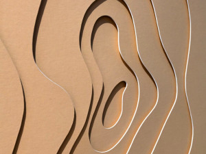 Бумажная картина