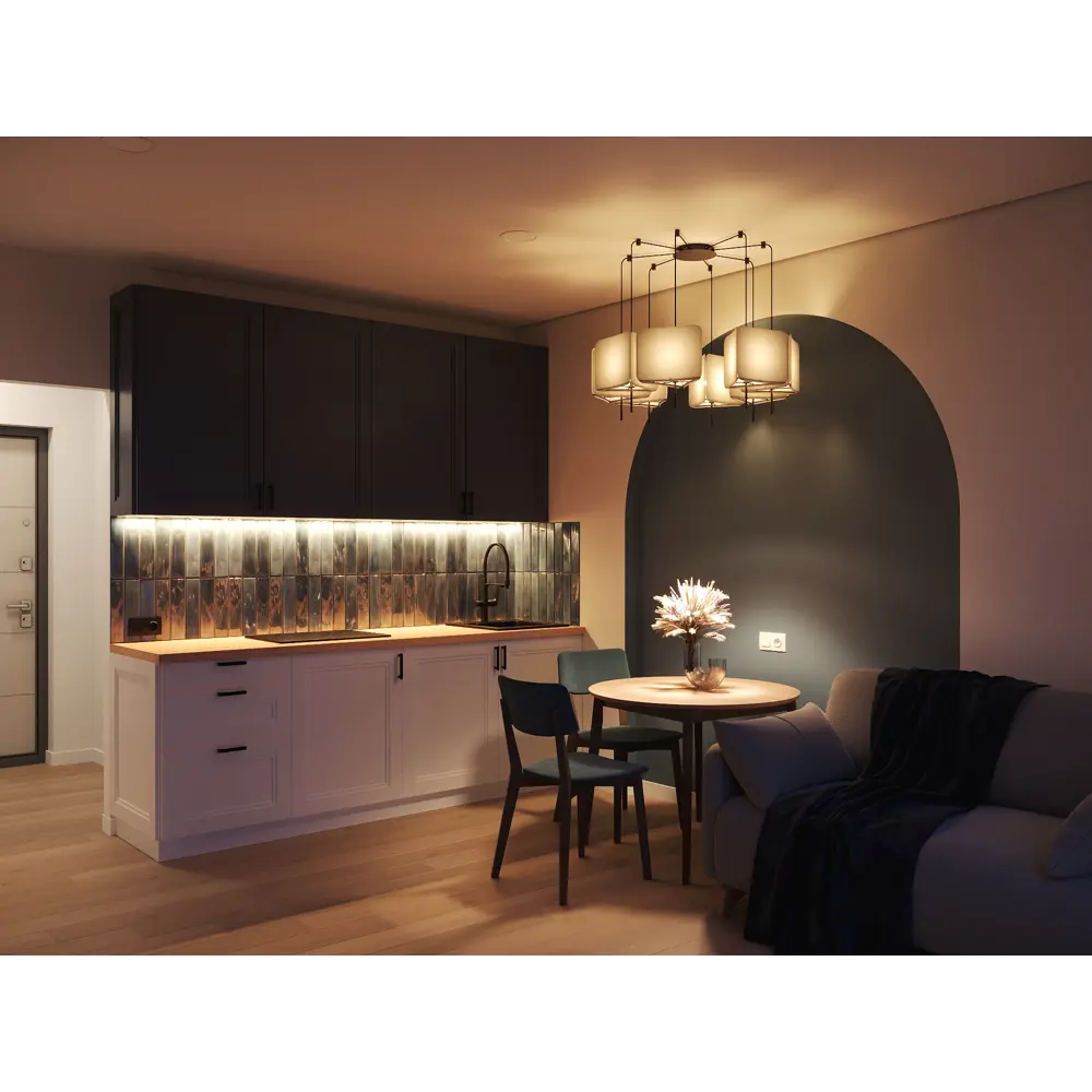 Фасад KONSENSA Котлас белый матовый для кухни в неоклассике 89387709 STLM-1571283 - Вид №10