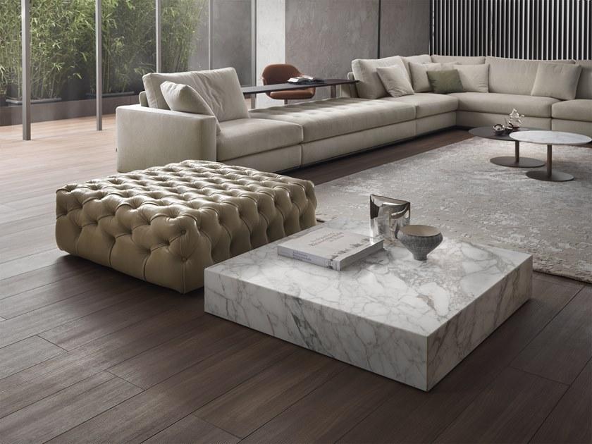 Marelli Низкий квадратный мраморный журнальный столик sun-id-1384223 - Вид №1