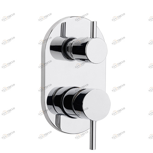 15185 Однорычажный смеситель для встроенного душа с двумя выходами с керамическим дивертером EFFEPI RUBINETTERIE Tondi 