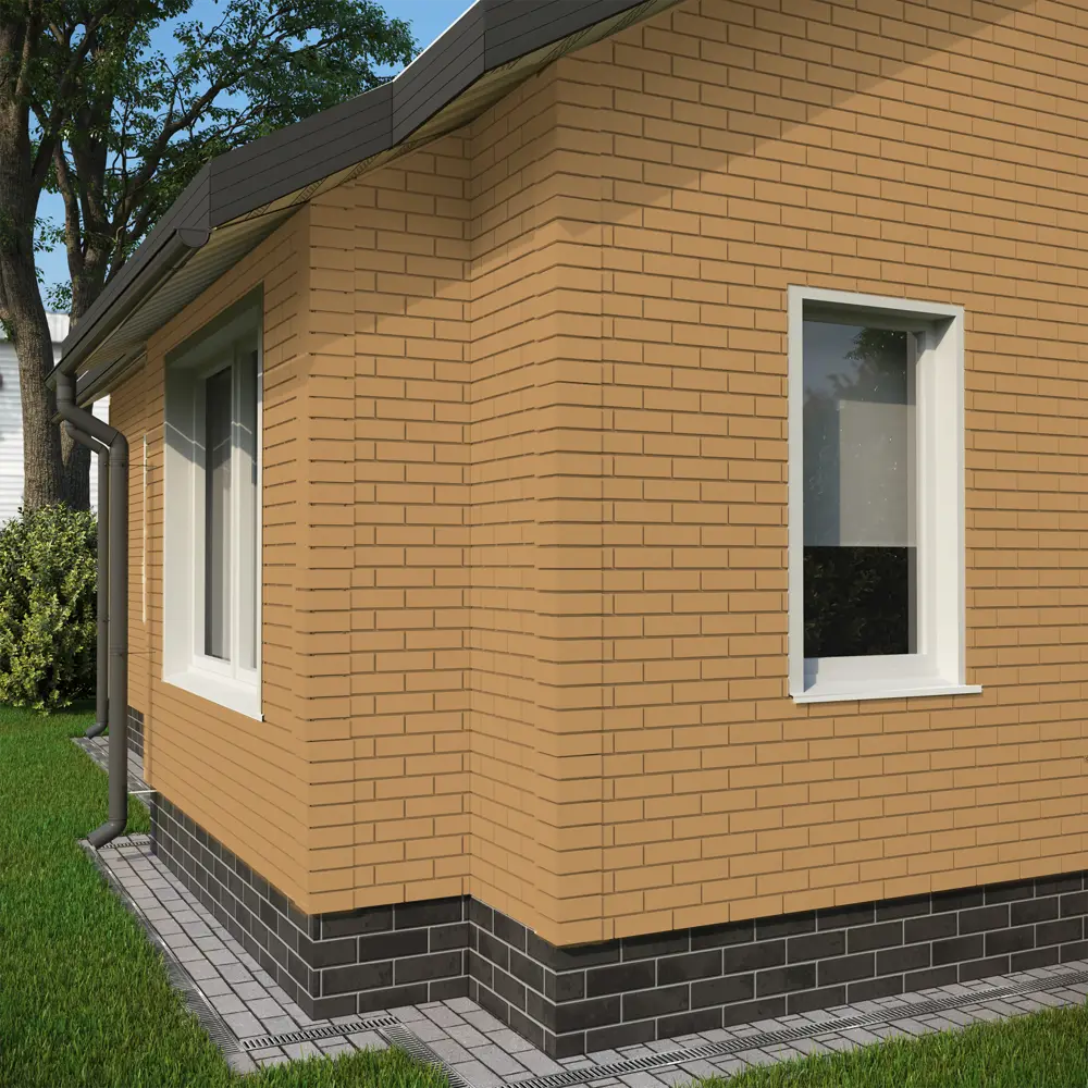 Угол наружный Grandline клинкерный кирпич цвет горчичный 83515724 STLM-2135295 Grand Line  - Вид №1