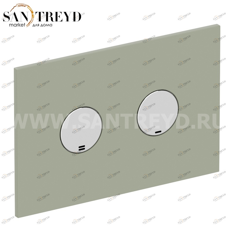 PL03LI Кнопка слива для инсталляции Globo 21 см цвет Fresh лайм Globo ACCESSORIES Италия Ceramica Globo