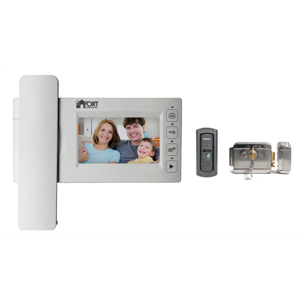 Комплект Дом Fort С0408HF, монитор 4,3 дюйма 17849490 STLM-2134289 FORTAUTOMATICS  - Вид №1