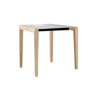 Dalton 614 Стол с каркасом из ясеня и столешницей из цельного ламината HPL. Et al. Dalton