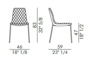 Кожаный мягкий стул EFORMA Lenny ARCH-00097998 - Вид №5