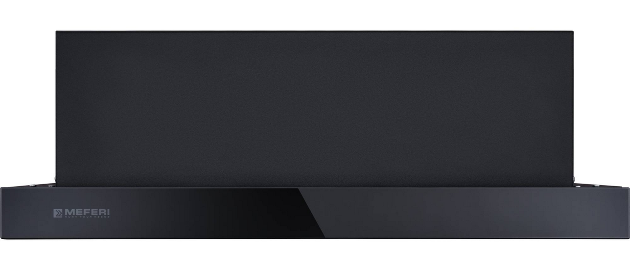 9202542 Вытяжка телескопическая Meferi SLIDEBOX60BK GLASS ULTRA черный/черный STDN-0041504 - Вид №17