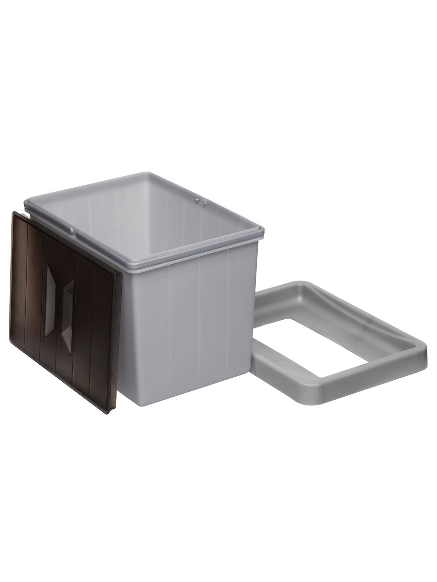 Система сортировки мусора Tau 12-1 Metallic Grey NAVAKO 10055 - Вид №2