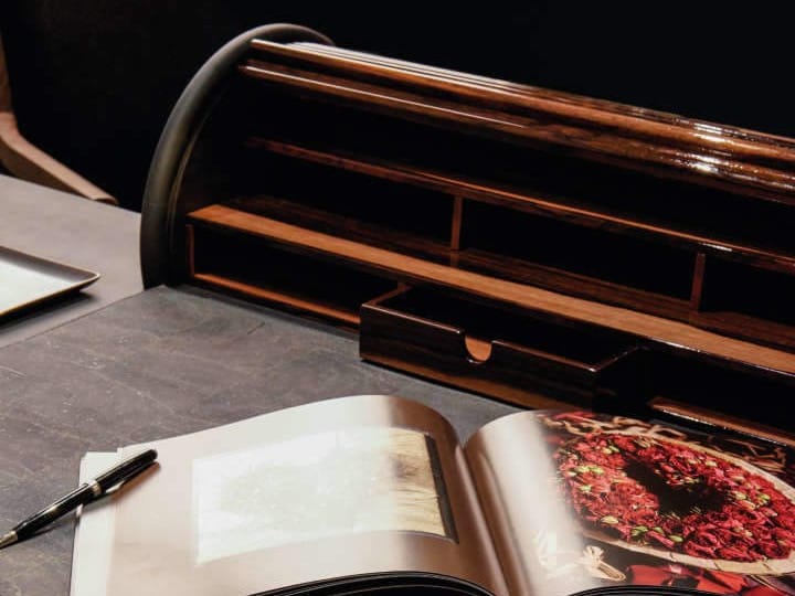 Письменный стол из дуба для ПК с ящиками Garbarino элементарный ARCH-00092145 - Вид №1