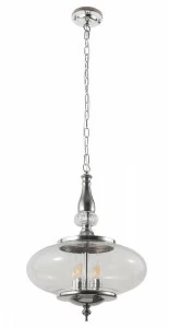 Подвесной светильник Crystal Lux Miel SP4 Chrome CRYSTAL LUX ДИЗАЙНЕРСКИЕ, MIEL 102839 Хром