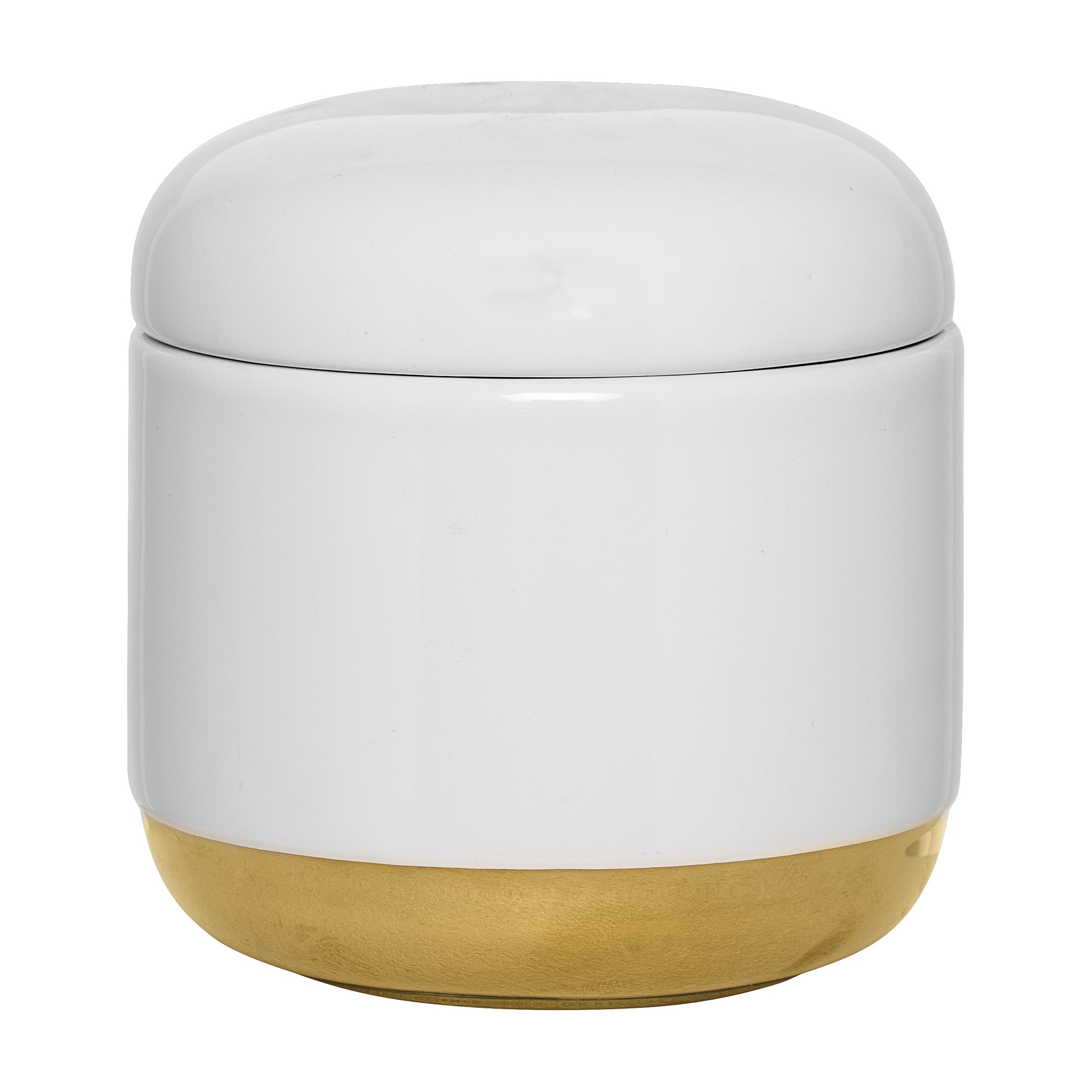 2000983153746 Емкость для хранения с крышкой White & Gold LINDDNA Santreyd 