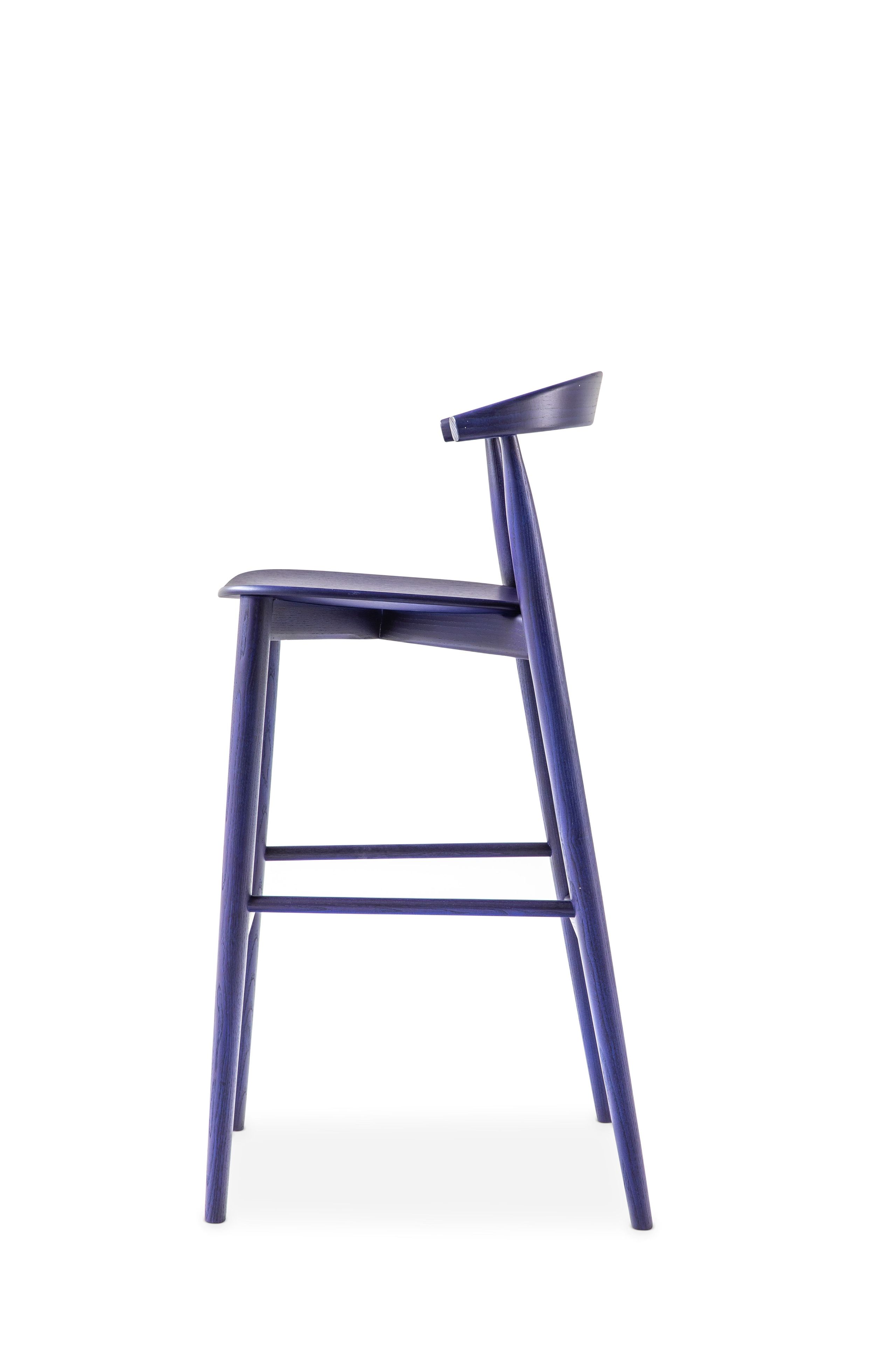 Высокий стул из ясеня CAPPELLINI Newood ARCH-00123241 - Вид №6