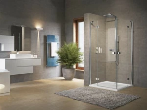 NOVELLINI Душевой уголок угловой с распашной дверцей Brera