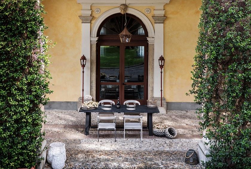 cbdesign Садовый стул из алюминия с подлокотниками Sofia N656n1 - Вид №8