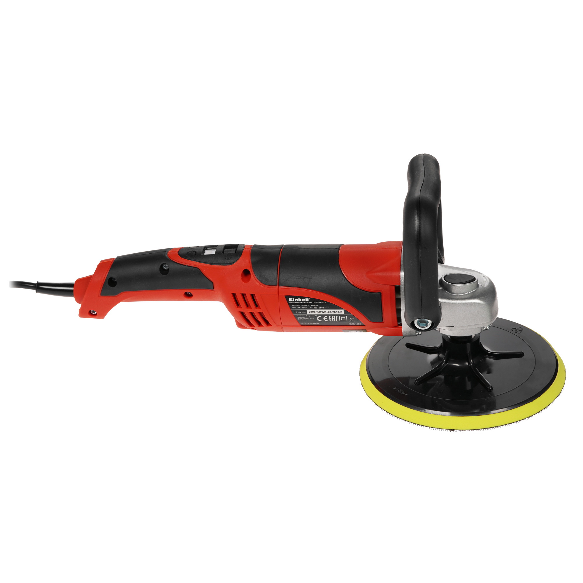 Полировальная машина Einhell CC-PO 1100/2 E 5308564 STDN-0109566 - Вид №3