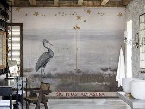 Wall&decò Пейзаж обои для ванной Wet system 19