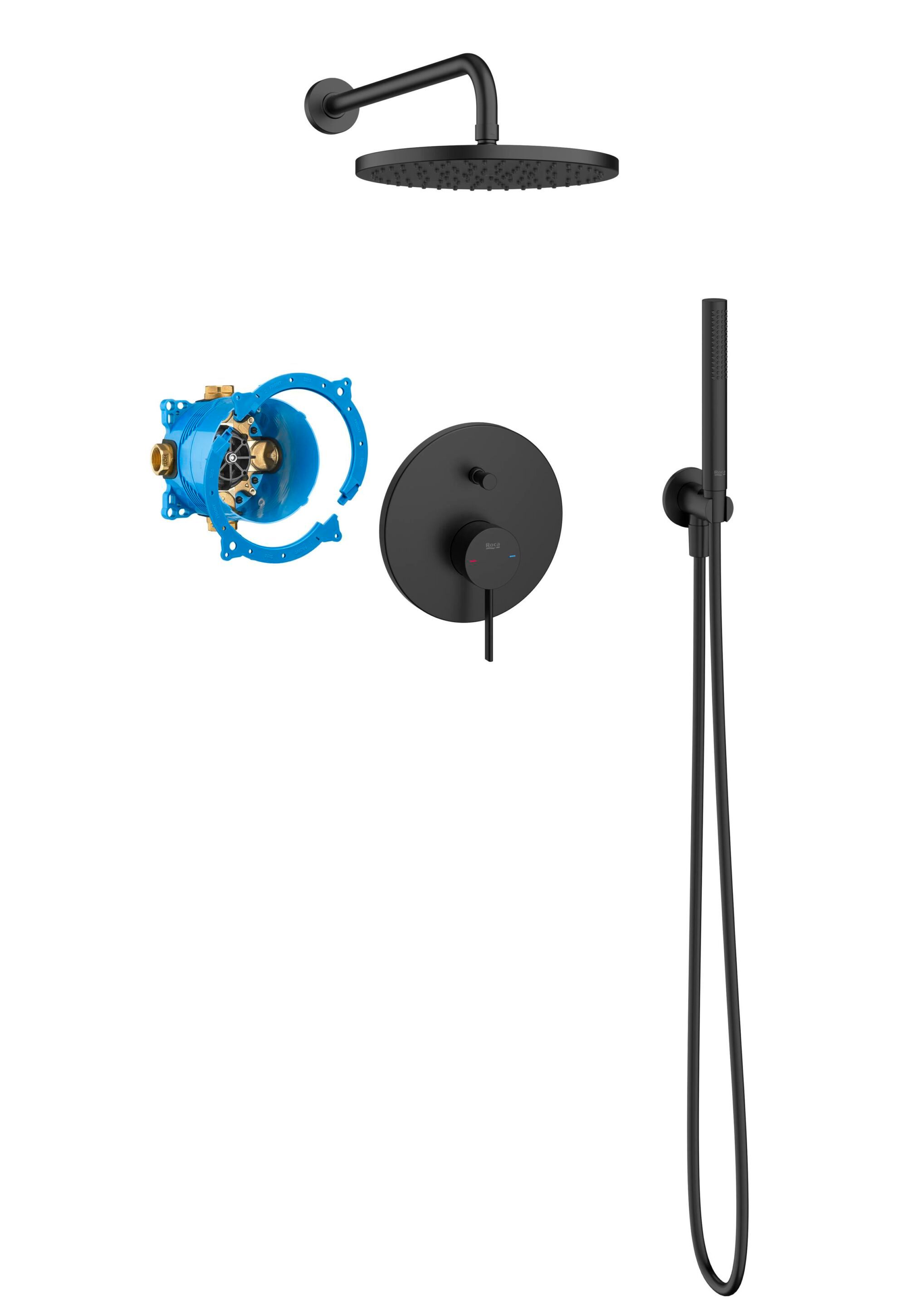 Однорычажный встраиваемый душевой набор с душем Roca Ona ARCH-00061716 - Вид №1