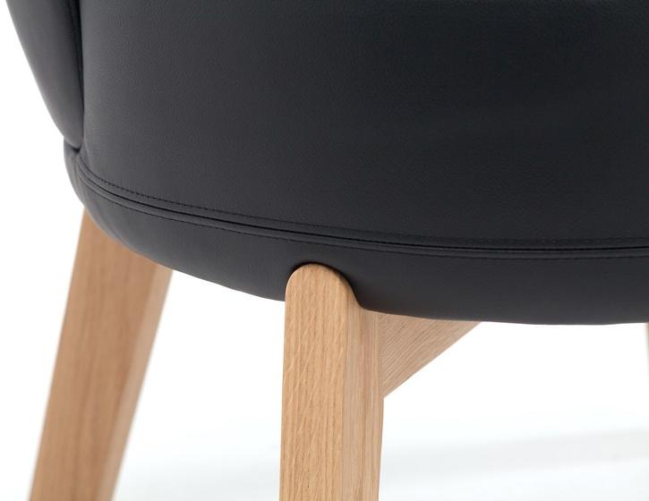 Very Wood Мягкое кожаное кресло Rond sun-id-1415685 - Вид №2