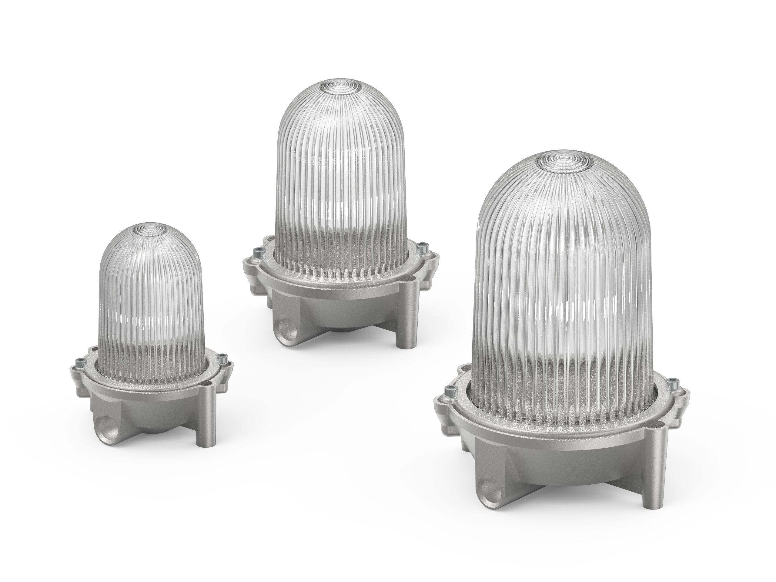 Натуральный алюминиевый потолочный светильник Genuit Silver ARCH-00006773 - Вид №11