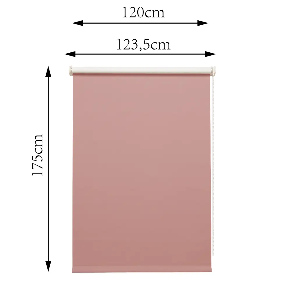 Штора рулонная блэкаут Inspire Santos 120x175 см сиреневая Santal 4 82688322 STLM-2031119 - Вид №9