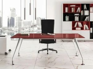 Las Mobili Рабочий стол из стекла Enosi evo