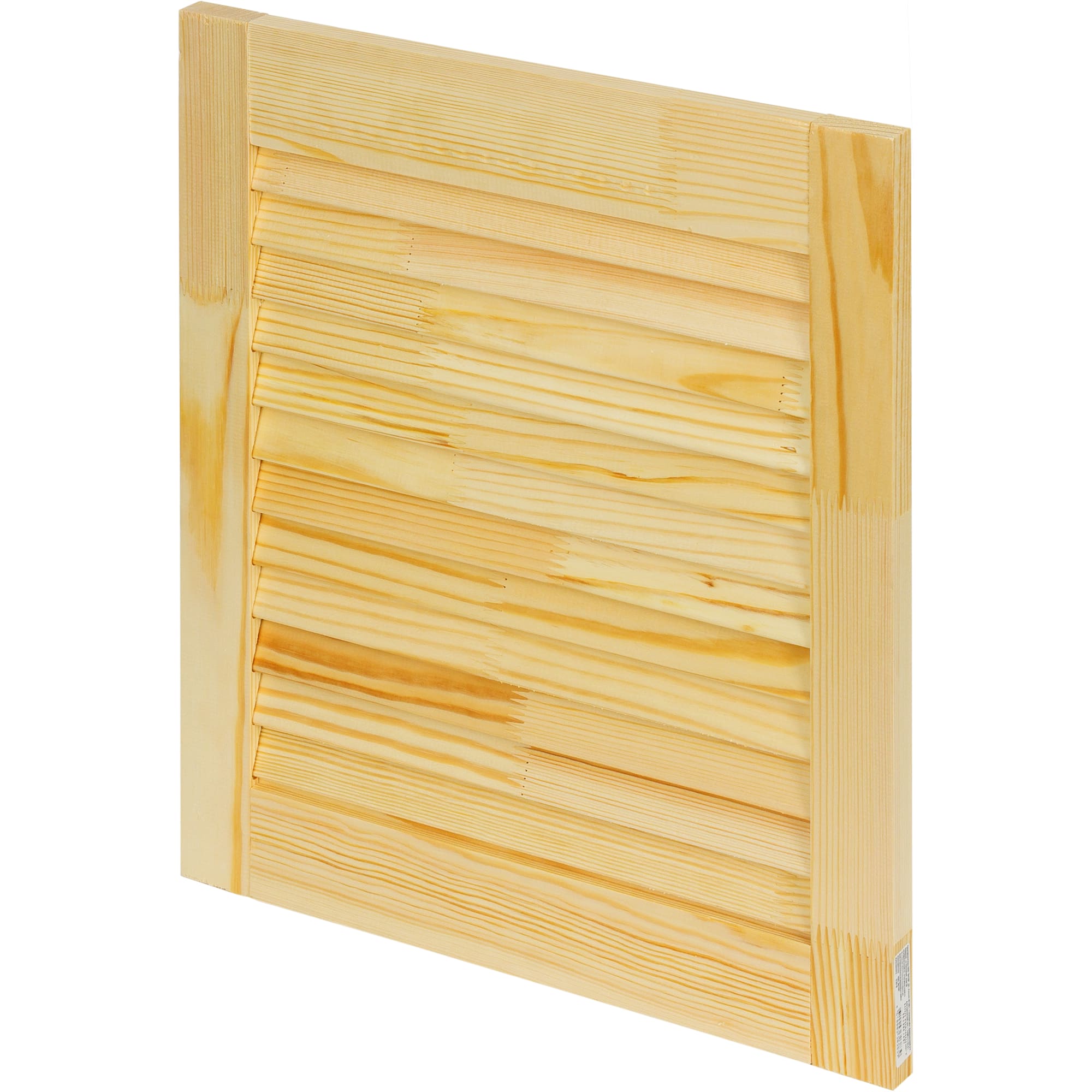 15311961 Дверка жалюзийная 467х394х20 мм хвоя сорт А Santreyd  - Вид №1