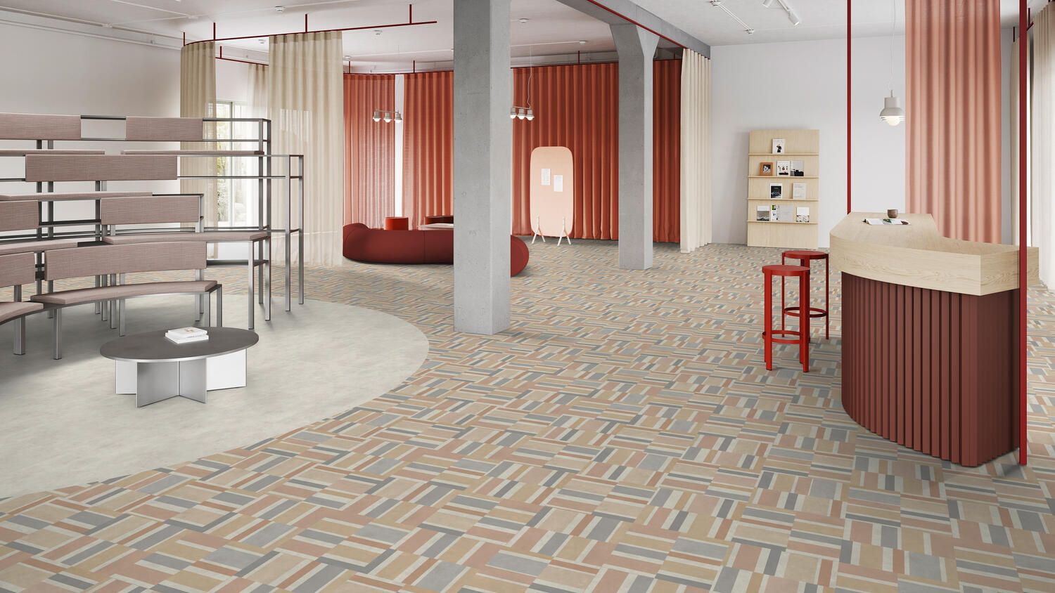 Бетонный пол LVT Tarkett iD ARCH-00028439 - Вид №2