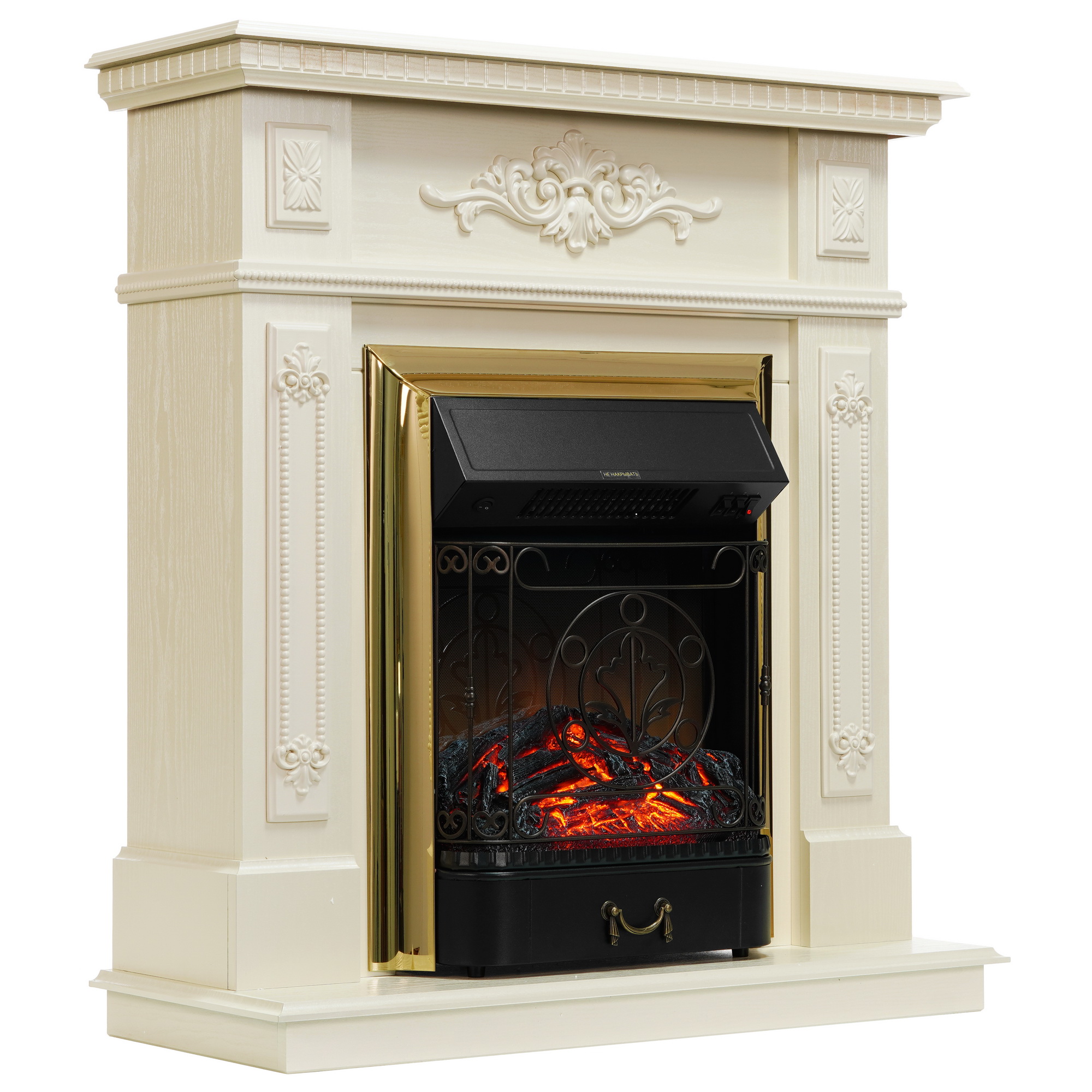 5342356 Каминокомплект RealFlame Lilian WT + Majestic Lux BR STDN-0131024