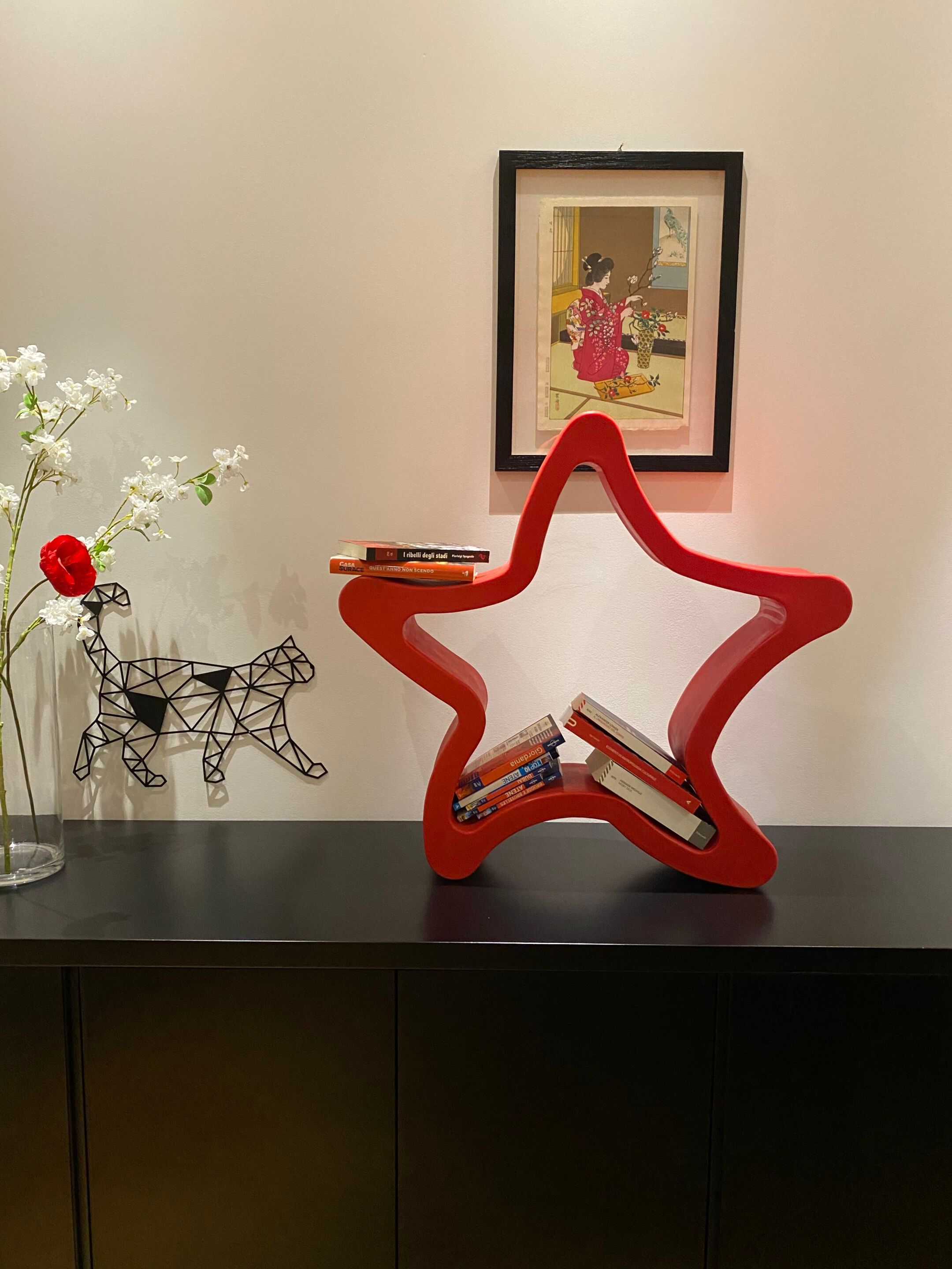 Стойка для журналов / навесной шкаф из полиэтилена Kloris DIVA ARCH-00016590 - Вид №2