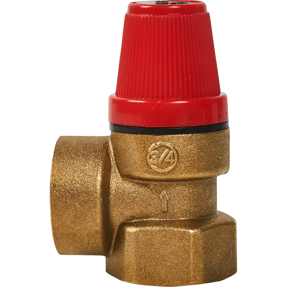 Предохранительный клапан Santreyd 3/4" 6 атм для систем отопления и водоснабжения 87503360 STLM-0074183 - Вид №1